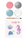 Kit de maquillage 4 couleurs - Sirène**