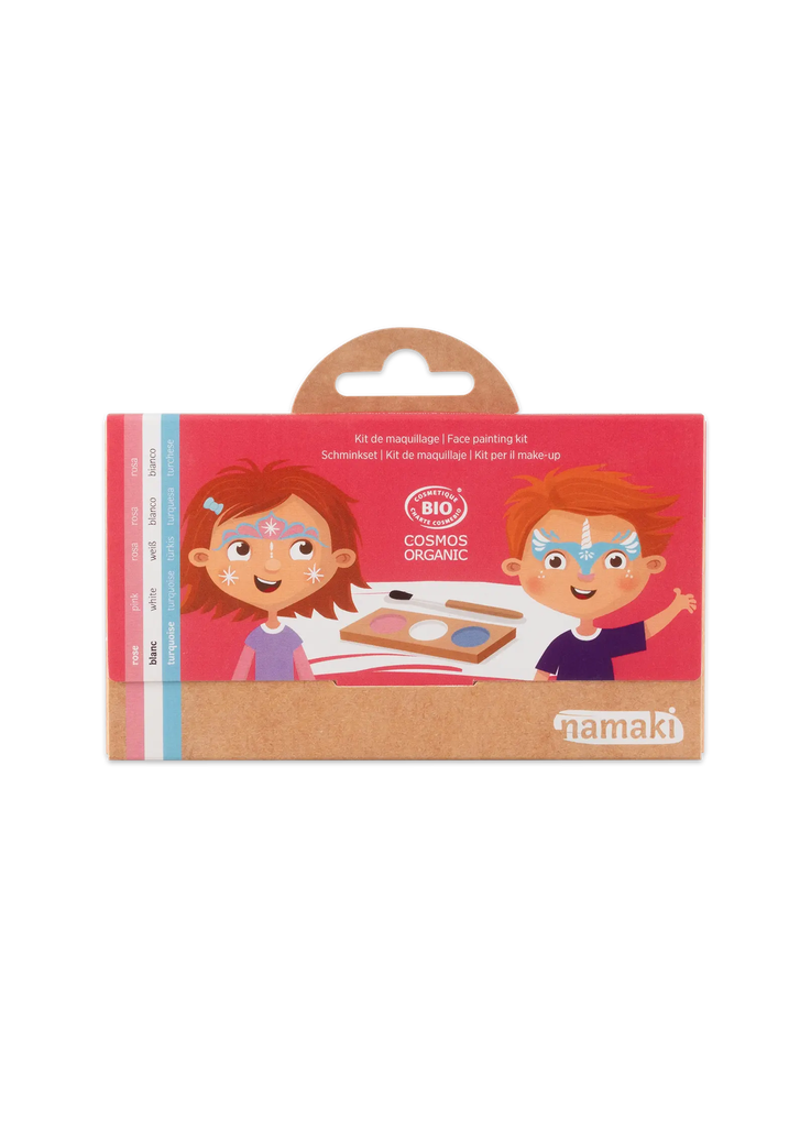 [110081] ​Schminkpalette für Kinder | Prinzessin & Einhorn - 3 Farben**