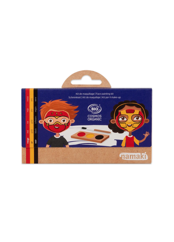 [110083] Face painting kit 3 colors - Ninja & Superhero**