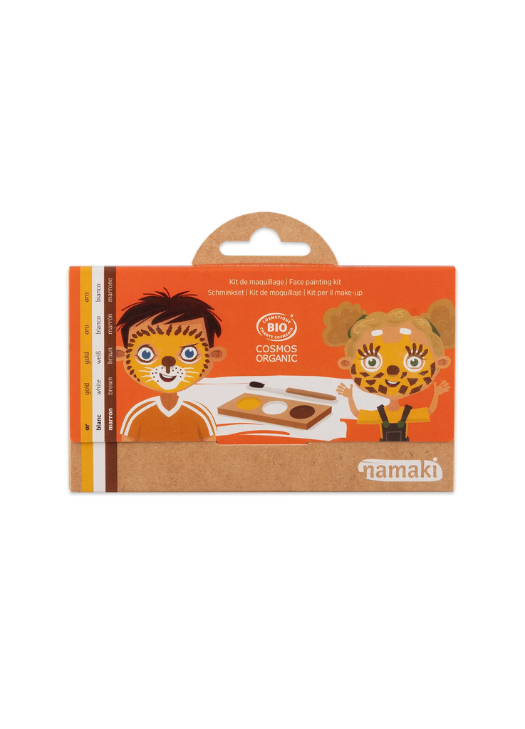 [110088] ​Schminkpalette für Kinder | Löwe & Giraffe - 3 Farben**
