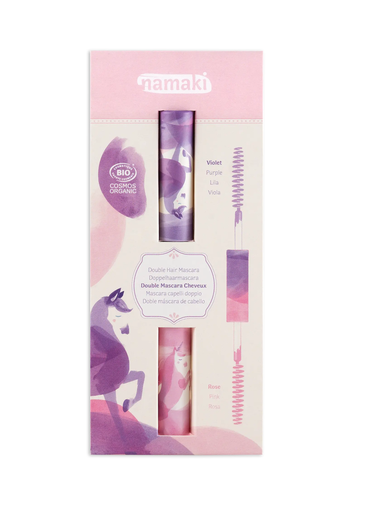 [110091] Double-tip Hair Mascara Pink-Purple**