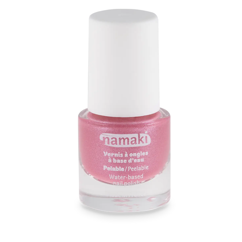 [110222] Water-based peelable Nail Polish 22 - Glitter Pink 