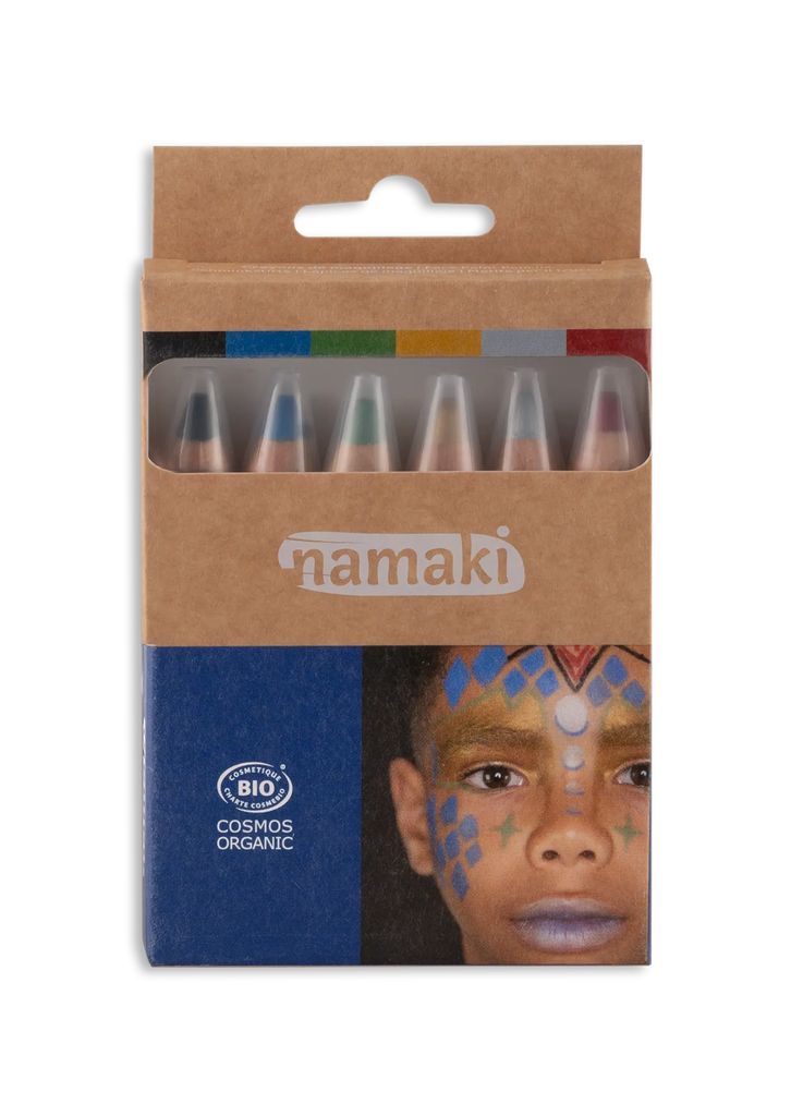[110102] Kit 6 crayons de maquillage - Mondes Intergalactiques**