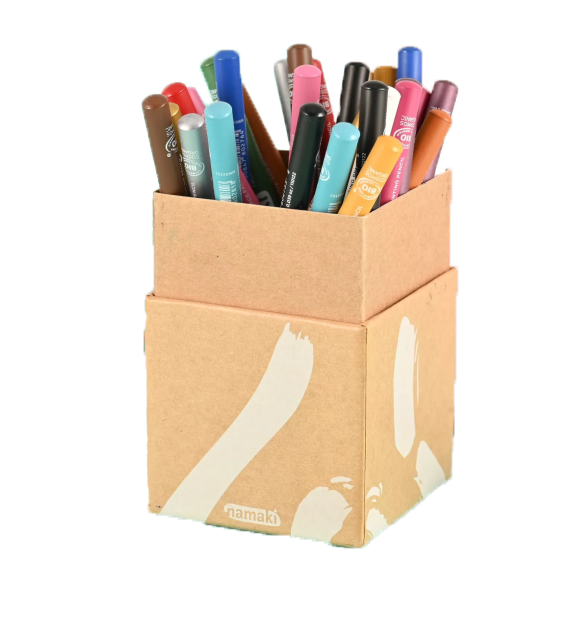 [130048] Set of 30 Slim face painting pencils - 14 colours