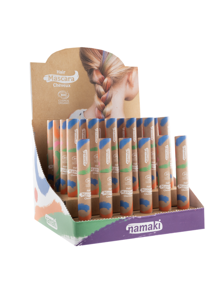 [130006] Prêt-à-vendre 24 Mascaras Cheveux + 6 testers**