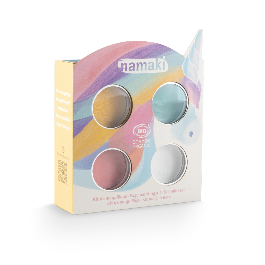 [110948] Kit de maquillage 4 couleurs - Licorne**